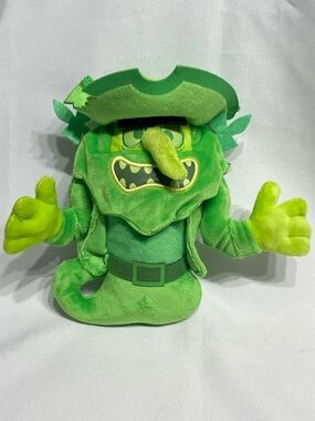 8” Bikini Bottom Glow Pals plush Flying Dutchman SpongeBob SquarePants Pirate